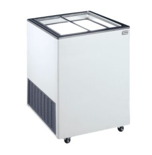 CONGÉLATEUR 2 PORTES VITRÉES COULISSANTES 172 LT EKTOR 16 SGL CRYSTAL