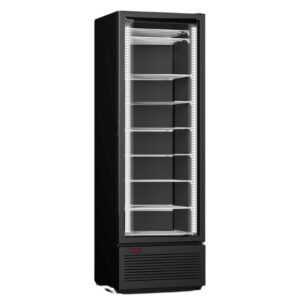 VITRINE NÉGATIVE STATIQUE  À 1 PORTE BATTANTE 417 LITRES CRF 400 CRYSTAL