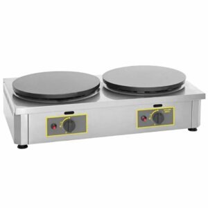 CRÊPIÈRE PROFESSIONNELLE DOUBLE À GAZ CDG 400 ROLLER GRILL