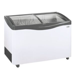 CONGÉLATEUR 2 PORTES VITRÉES COULISSANTES 342 LT VENUS 36 NL CRYSTAL