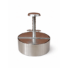 PRESSE À HAMBURGER PROFESSIONNELLE EN INOX DIM ‎Ø 9 X H 4.5 CM