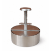 PRESSE À HAMBURGER PROFESSIONNELLE EN INOX DIM ‎Ø 11 X H 4.5 CM
