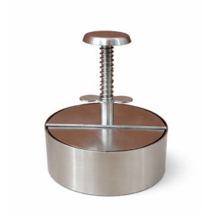 PRESSE À HAMBURGER PROFESSIONNELLE EN INOX DIM Ø 11 X H 4.5 CM