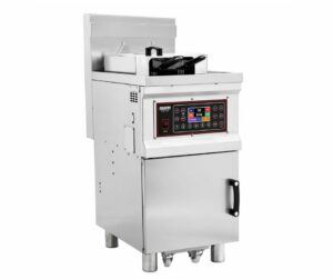 FRITEUSE ELECTRIQUE OUVERTE AVEC ELEVATEUR FE300SL - MAKFRY