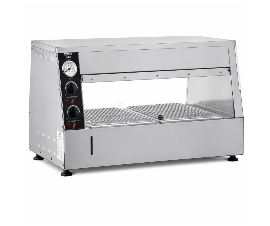 VITRINE CHAUFFANTE POUR POULETS HD-2-MAKFRY