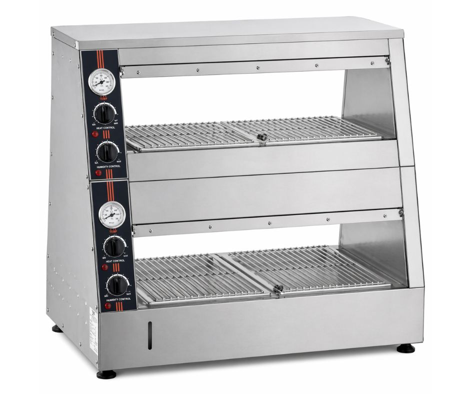 VITRINE CHAUFFANTE POUR POULETS HD-4-MAKFRY